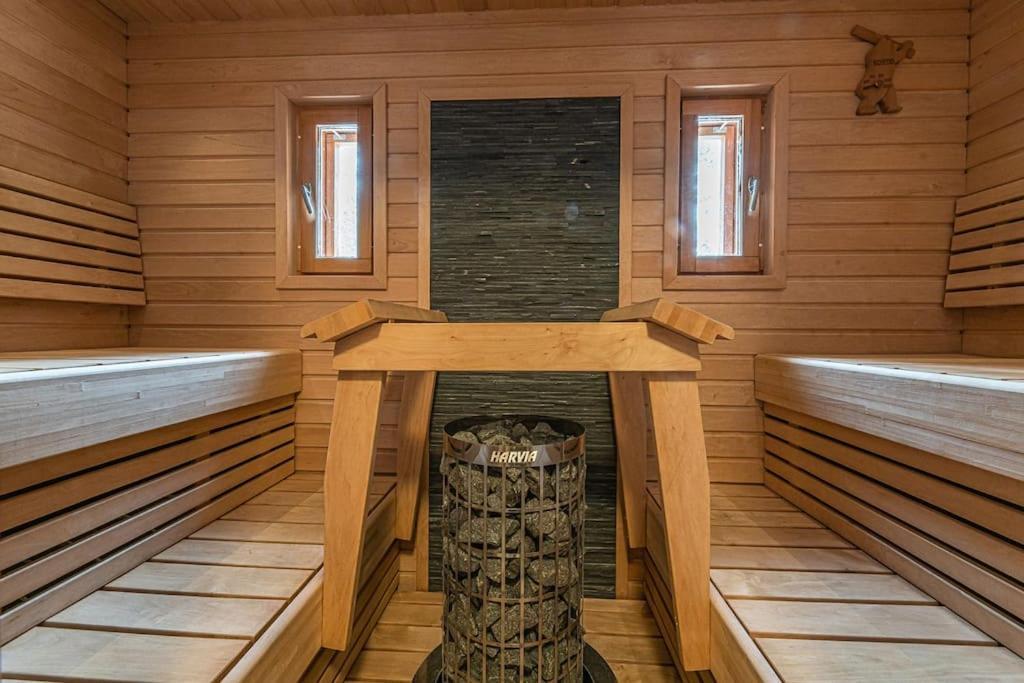 Chalet Cheminee Sauna Pas De Drap Pas De Serviette Menage Compris Sirkka Esterno foto